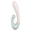 Stimulateur Point G connecté Heat Wave Satisfyer 14 x 3.5cm Menthe