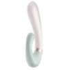 Stimulateur Point G connecté Heat Wave Satisfyer 14 x 3.5cm Menthe