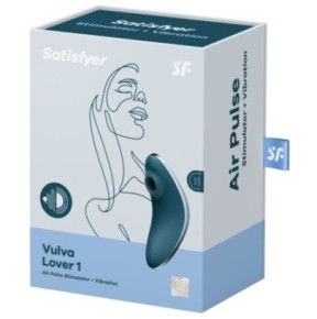 Stimulateur de clitoris Vulva Lover 1 Satisfyer Bleu