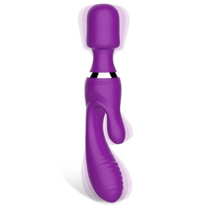 Vibro et Wand Fifteen Action Violet- Rabbits Vibrants en stock sur Fun et plaisirs