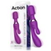 Vibro et Wand Fifteen Action Violet