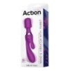 Vibro et Wand Fifteen Action Violet