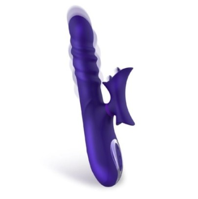 Vibro Rabbit Thrusty Wave Action 26cm- Rabbits Vibrants en stock sur Fun et plaisirs