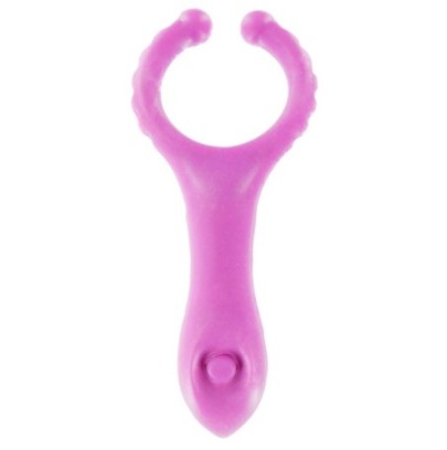 Stimulateur de clitoris Clit-Stim C-Ring Rose- 100% Clitoris en stock sur Fun et plaisirs