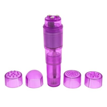 Mini Stimulateur de clitoris Pocket Rocket Violet- 100% Clitoris en stock sur Fun et plaisirs