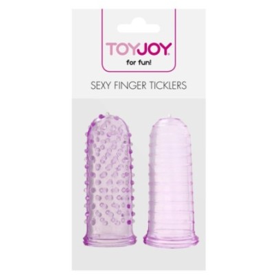 Gaines de doigt texturées Sexy Finger Ticklers x2