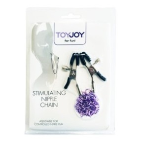 Pinces pour tétons Nipple Chain Purple