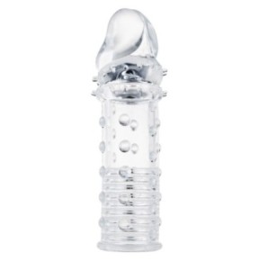 Gaine de pénis Stud Sleeve 15 x 4.2cm Transparente- Gaines Pénis en stock sur Fun et plaisirs