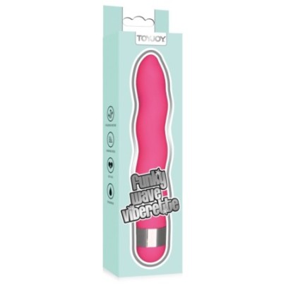 Vibro Funky Wave 15 x 3cm Rose