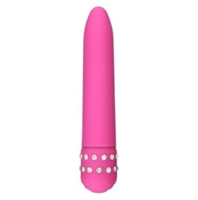 Vibro Diamond Superbe 15cm Rose- Vibromasseurs Design en stock sur Fun et plaisirs