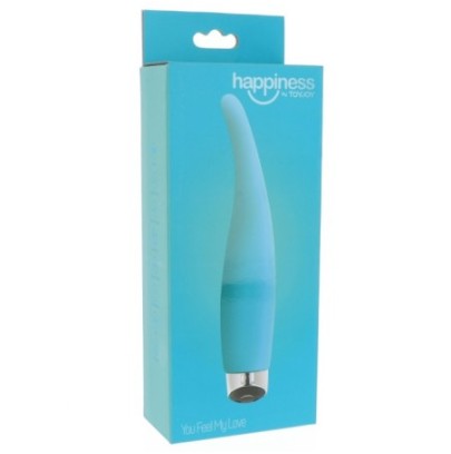 Stimulateur de clitoris You Feel My Love 18cm Bleu