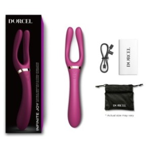 Stimulateur multi-fonctions Infinite Joy Dorcel Mauve