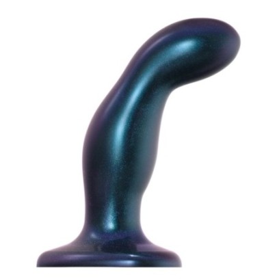 Plug Silicone Snaky Strap-On-Me M 14 x 3.8cm Bleu- PLUG ANAL SILICONE en stock sur Fun et plaisirs