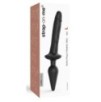 Plug Dildo Switch Realistic Strap-On-Me L 16 x 3.4cm Noir