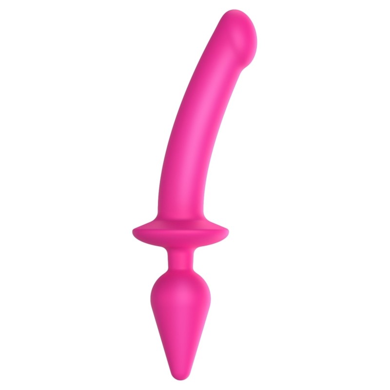 Plug Dildo SWITCH Strap-On-Me XXL 18 x 4cm Rose