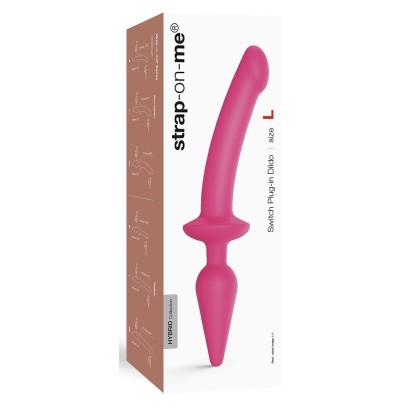 Plug Dildo Switch Strap-On-Me L 16 x 3.4cm Rose