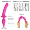 Plug Dildo Switch Strap-On-Me L 16 x 3.4cm Rose