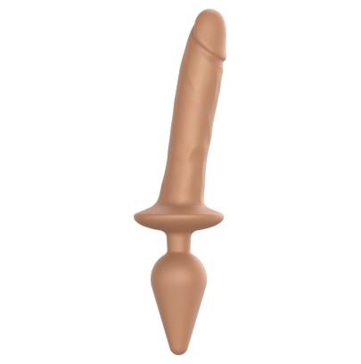 Plug Dildo Switch Realistic Strap-On-Me XXL 18 x 4cm- Godes Doubles en stock sur Fun et plaisirs