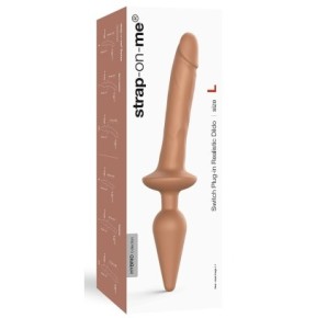 Plug Dildo Switch Realistic Strap-On-Me XXL 18 x 4cm