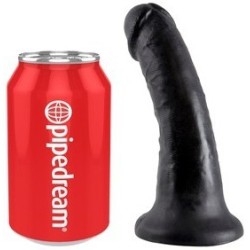 King Cock 15 x 4.5 cm Noir- Dildos Noir en stock sur Fun et plaisirs