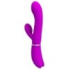 Vibro Rabbit Clit Vibe Pretty Love 10 x 3.2cm Rose