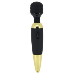 Vibro Power Wand Gold Pretty Love - Tête 45mm- Wands Classiques en stock sur Fun et plaisirs