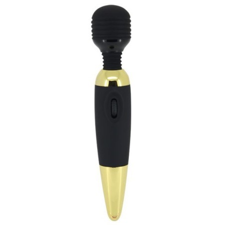 Vibro Power Wand Gold Pretty Love - Tête 45mm- Wands Classiques en stock sur Fun et plaisirs