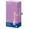 Vibro gonflable Air Pump Vibrator 2 Satisfyer 12 x 3.5cm Rose