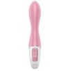 Vibro gonflable Air Pump Vibrator 2 Satisfyer 12 x 3.5cm Rose