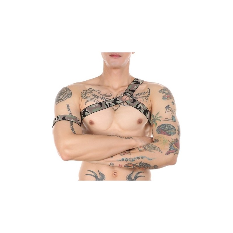 Harnais + Brassard Camouflage