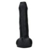 Gode en silicone Nopi 16 x 4cm Noir