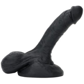 Gode en silicone Bigbal 14 x 4cm Noir- GODE EN SILICONE en stock sur Fun et plaisirs