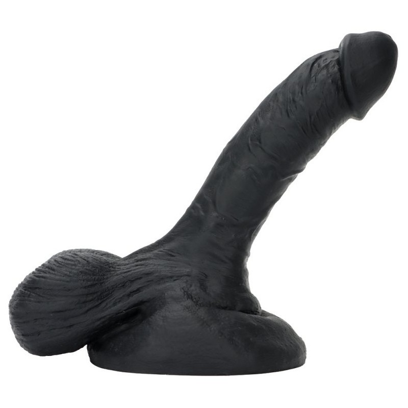 Gode en silicone Bigbal 14 x 4cm Noir