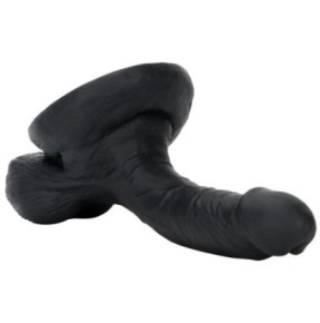 Gode en silicone Bigbal 14 x 4cm Noir