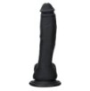 Gode en silicone Relik 17 x 4cm Noir