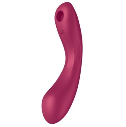 Stimulateur de clitoris Curvy Trinity 1 Satisfyer Rose- Stimulateurs à Aspiration en stock sur Fun et plaisirs