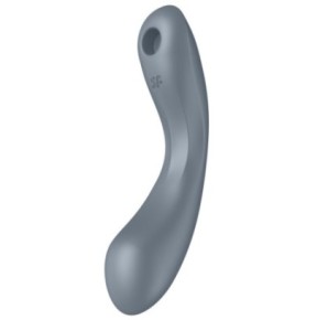 Stimulateur de clitoris Curvy Trinity 1 Satisfyer Gris- Stimulateurs à Aspiration en stock sur Fun et plaisirs