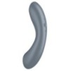 Stimulateur de clitoris Curvy Trinity 1 Satisfyer Gris