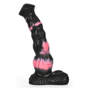 Gode Animal Arhulf 21 x 6cm Noir-Rose- Godes insolites en stock sur Fun et plaisirs