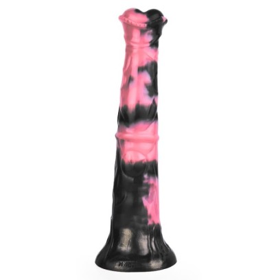 Gode Animal Ragulf 26 x 5.5cm Noir-Rose- Godes insolites en stock sur Fun et plaisirs