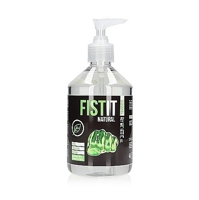 Lubrifiant Fist it Natural Vegan - Bouteille Pompe 500ml- LUBRIFIANT A BASE DE CBD en stock sur Fun et plaisirs