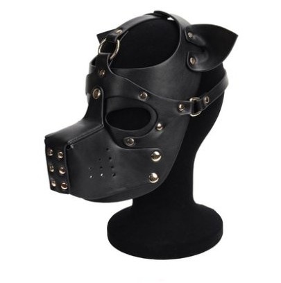 Masque Puppy Dog Ixo Noir- Puppy Play