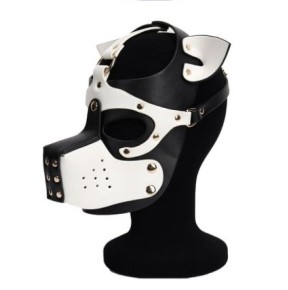 Masque Puppy Dog Ixo Noir-Blanc- Puppy Play