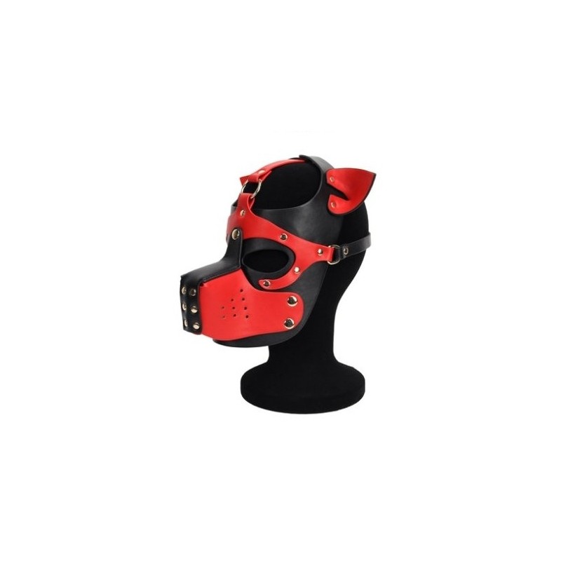 Masque Puppy Dog Ixo Noir-Rouge