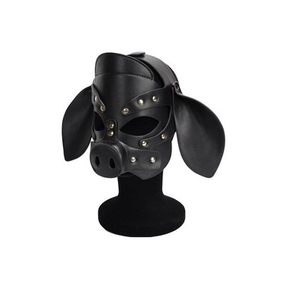 Masque Pig Grox Noir- Cagoules & Masques en stock sur Fun et plaisirs