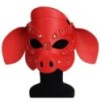 Masque Pig Grox Rouge