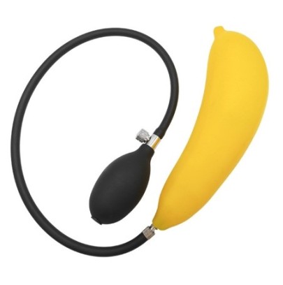 Gode gonflable Banana 18 x 4cm- Godes Gonflables en stock sur Fun et plaisirs