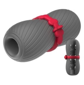 Masturbateur souple DrumGris- Masturbateurs en stock sur Fun et plaisirs