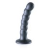 Plug Beaded G-Spot S 13 x 2.5cm Gris