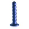 Plug Beaded G-Spot S 13 x 2.5cm Bleu